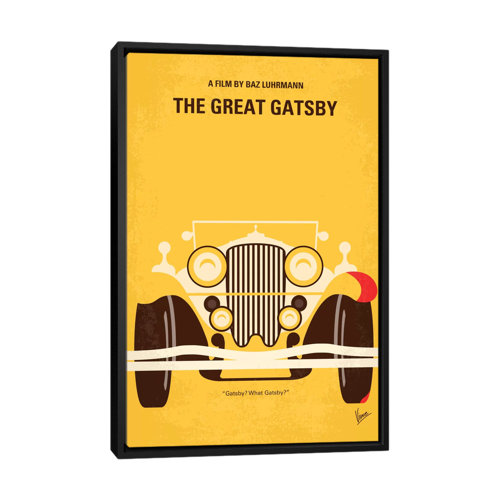 Bless international The Great Gatsby Minimal Movie Poster Framed by